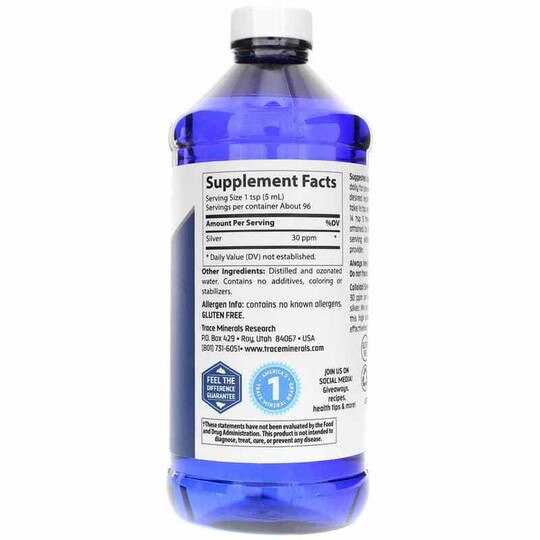 Colloidal Silver 30 PPM, TMR